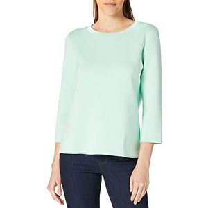 TOM TAILOR Sweatshirt met ronde hals voor, Minty Green