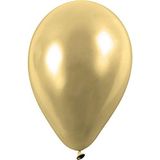 Creativ Company 8 stuks rubberen ballonnen partyballonnen 23 cm goud 59171