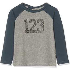 Noppies Baby Jongens T-shirt B Tee Regular Allen, meerkleurig (lichtgrijs Melange P227), 56, meerkleurig (lichtgrijs melange P227)