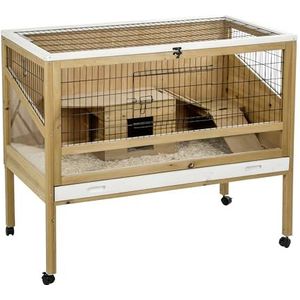 KERBL Indoor Deluxe kooi voor kleine dieren, 115 x 60 x 92,5 cm