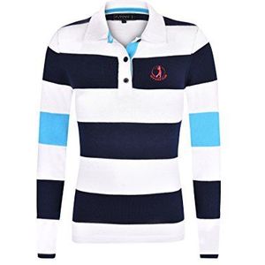 SIR RAYMOND TAILOR Greenkeeper trui, wit/blauw, M, Wit/Blauw