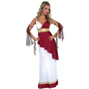 amscan Kaiserin keizerin keizerin voor volwassenen, Griekse toga-outfit (maat 38-40)