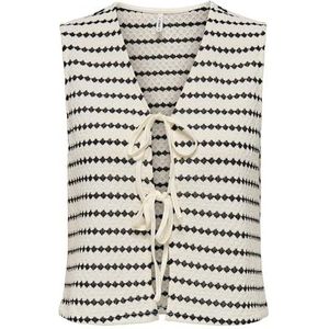 Onleva S/L gestreept vest Cs JRS, Cloud Dancer, M, Cloud Danser, M
