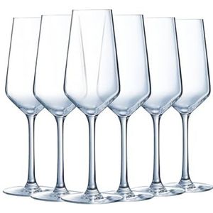 Luminarc - Collectie Vinetis - 6 fluiten 23 cl - Modern en elegant design - Gemaakt in Frankrijk - Versterkte verpakking