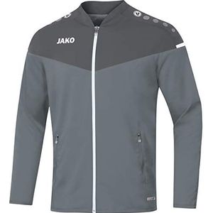 JAKO Champ 2.0 Unisex Kinderjas (1 stuk), grijs.