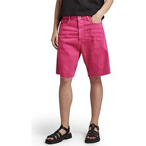 G-STAR RAW Shorts type 89 bermuda shorts voor dames, Veelkleurig (Roze Fuchsia Red Gd D21434-d300-d827)