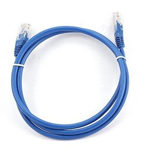 iggual igg310816 1m CAT5e U/UTP (UTP) blauwe netwerkkabel