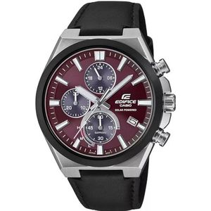 CASIO Heren analoog kwarts horloge met roestvrijstalen armband EFS-S630BL-5AVUEF, bruin, band, Bruin, Band