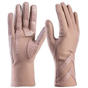 Isotoner Koud klimaat handschoenen met touchscreen functie dames handschoenen, Kleur: lichtroze