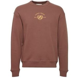 Casual Friday Sweat-shirt Cfsage Relaxed Sweat W. Embroidery pour homme, 181326/Nutmeg, M
