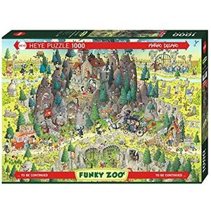 Puzzel Transylvanian Habitat 1000 stukjes (Funky Zoo Thema)