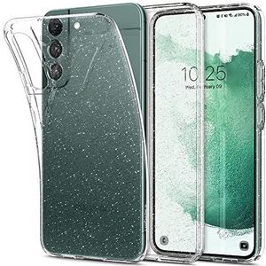Spigen Crystal Liquid Crystal Glitter Case compatibel met Samsung Galaxy S22 Case Crystal Quartz