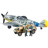 1:48 Tamiya 25204 Messerschmitt Bf109 G-6 & Kubelwagen Type 82 Set Plastic Modelbouwpakket