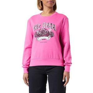 ONLY Onlnomi L/S Wild O-hals Box CC Swt Trainingspak voor dames, Frambozenroze/print: roze