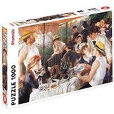 Kunstpuzzel Auguste Renoir - Lunch van de roeiers (1000 stukjes)