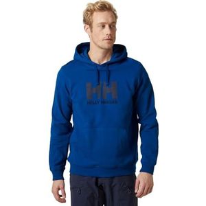 Helly-Hansen HH Hoodie met logo, 606 Deep Fjord, M Heren, deep fjord