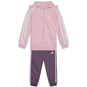 adidas Trainingspak, transparant roze/ombré-paars, 4-5 jaar
