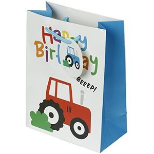 Geschenkenvelop – tractoren – Happy Birthday – M