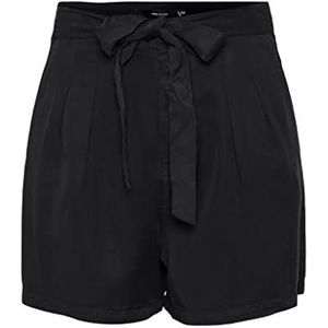 Vero Moda Vmmia Hr korte zomershorts voor dames, zwart.