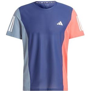 adidas Own The Run Colorblock Tee T-shirt voor heren