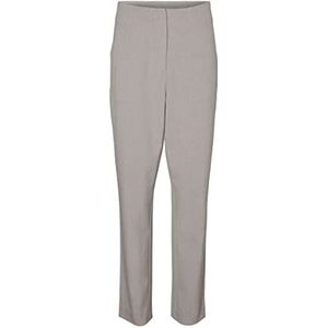 Vero Moda Vmkiraloa HR Tapered Pantalon solide pour femme, gris clair, 40W / 32L