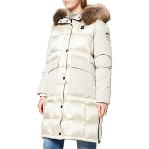 Blauer Waterdicht/trenchcoat, lang, gevoerd, met veer, parka voor dames, 120 kalk