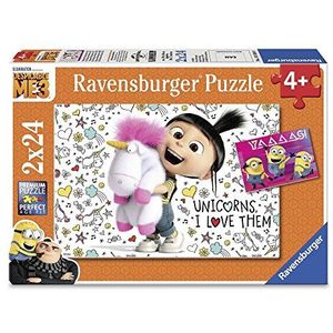 Ravensburger Despicable Me Agnes en de Minions 07811 Kinderpuzzel