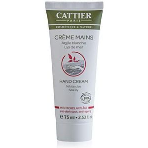Cattier - Handcrème tegen vlekken en anti-aging, biologisch, 75 ml