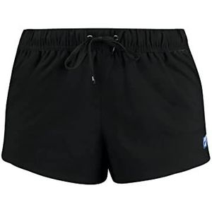 PUMA Shorts met hoge tailleband en boardshorts voor dames, zwart.