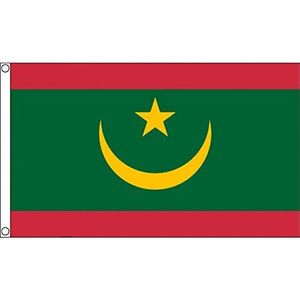 AZ FLAG Vlag Mauritanië 60 x 90 cm - Mauritaanse vlaggen 60 x 90 cm - banner 0,6 x 0,9 m