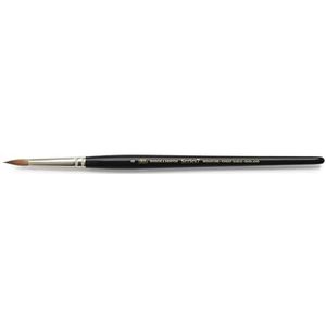Winsor & Newton 5012006 Serie 7 Kolinski aquarelpenseel, rond, miniatuur nr. 6-4,1 mm, ambachtelijke kwaliteit