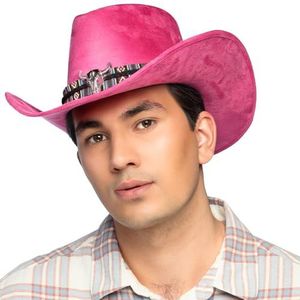 Boland - Django cowboyhoed voor volwassenen, westernhoed voor verkleedpartij, carnaval en themafeest