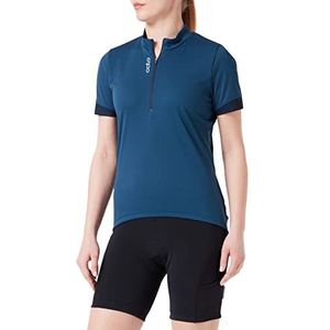 Odlo ESSENTIALS Fietsshirt met halve ritssluiting voor dames