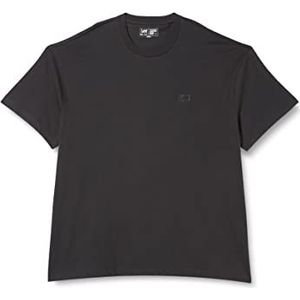 Lee Core Loose T-shirt voor heren, Delavé zwart