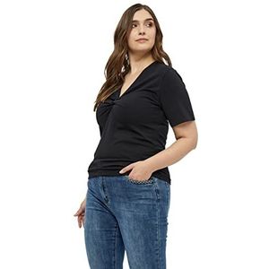 Peppercorn Haut Nina pour femme avec col en V et nœud, 9000 noir., XL