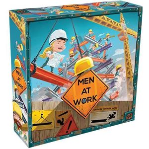 Asmodee | Pretzel Games | Men at Work | Familiespel | Behendigheidsspel | 2-5 spelers | vanaf 8 jaar + | 30 minuten + | Frans