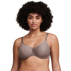 Chantelle - Dames - zeer omhullende beha met cups Spacer C Beautiful - optimaal comfort en perfecte grip, Cappuccino