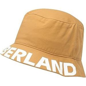 Timberland Bucket Hat with Logo Printed Brim Casquette de baseball pour homme, blé, S-M