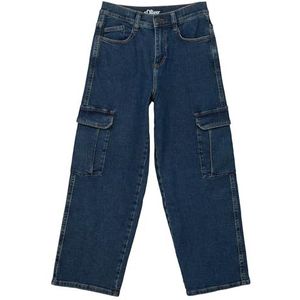 s.Oliver Jean cargo junior, coupe décontractée, 57z2,176, 57z2 bleu, 176