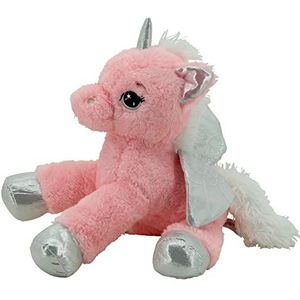 Sweety Toys 11704 Eenhoorn pluche dier 34 cm roze