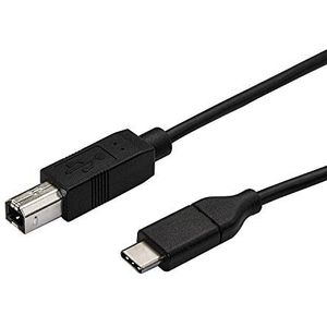 StarTech.com USB C-kabel 3m USB-C naar USB-B printerkabel USB 2.0 printerkabel USB Type-C kabel printerkabel USB C (USB2CB3M)