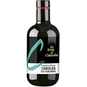 Le Terre di Colombo - 100% Italiaanse extra vierge olijfolie - Monocultivar Carolea - 500 ml