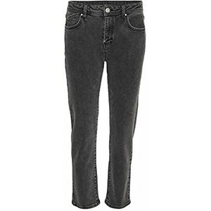 Noisy May NOS DE Nmolivia Nw Slim Straight damesjeans Dg SS, Dark Grey Denim