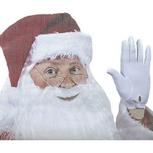 Thumbs Up Rw Santlhd Ride With Santa raamsticker Kerstman