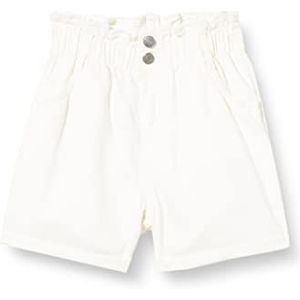 Teddy Smith S- Suzie Jr Used Shorts voor meisjes, Middle Wit