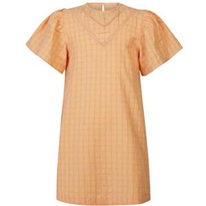 Noppies Girls Dress Plano Short Sleeve Robe décontractée Fille, Almost Apricot - N030, 98