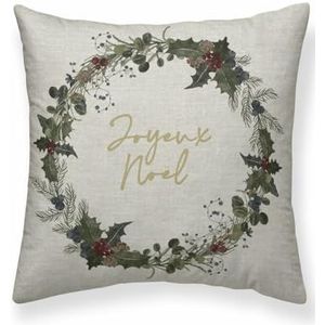 Muaré Housse de coussin Joyeux Nöel 50 x 50 cm