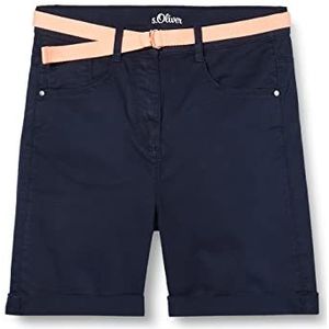 s.Oliver Junior Girl's korte broek, maat 158, marineblauw, 158, Navy Blauw