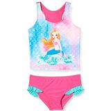 Playshoes Zeemeermin tankini voor meisjes met uv-bescherming, Roze