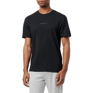 ONLY & SONS T-shirt pour homme, coupe normale, col rond, Noir, S